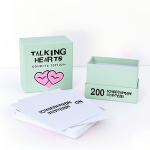 Gran oferta, juego <span class=keywords><strong>de</strong></span> beber <span class=keywords><strong>de</strong></span> fiesta <span class=keywords><strong>de</strong></span> diseño completo personalizado, <span class=keywords><strong>juegos</strong></span> <span class=keywords><strong>de</strong></span> cartas <span class=keywords><strong>de</strong></span> <span class=keywords><strong>preguntas</strong></span> <span class=keywords><strong>de</strong></span> conversación con caja para parejas <span class=keywords><strong>de</strong></span> adultos - Product Image 5