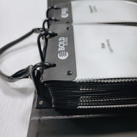 Livre d'échantillons de stores enrouleurs avec reliure à vis, couverture en cuir, service OEM, taille personnalisée, logo personnalisé, estampage à chaud, emballage protecteur