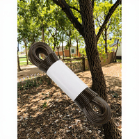 Corde à linge en PVC durable pour usage intérieur/extérieur avec options de suspension polyvalentes pour paniers et étagères