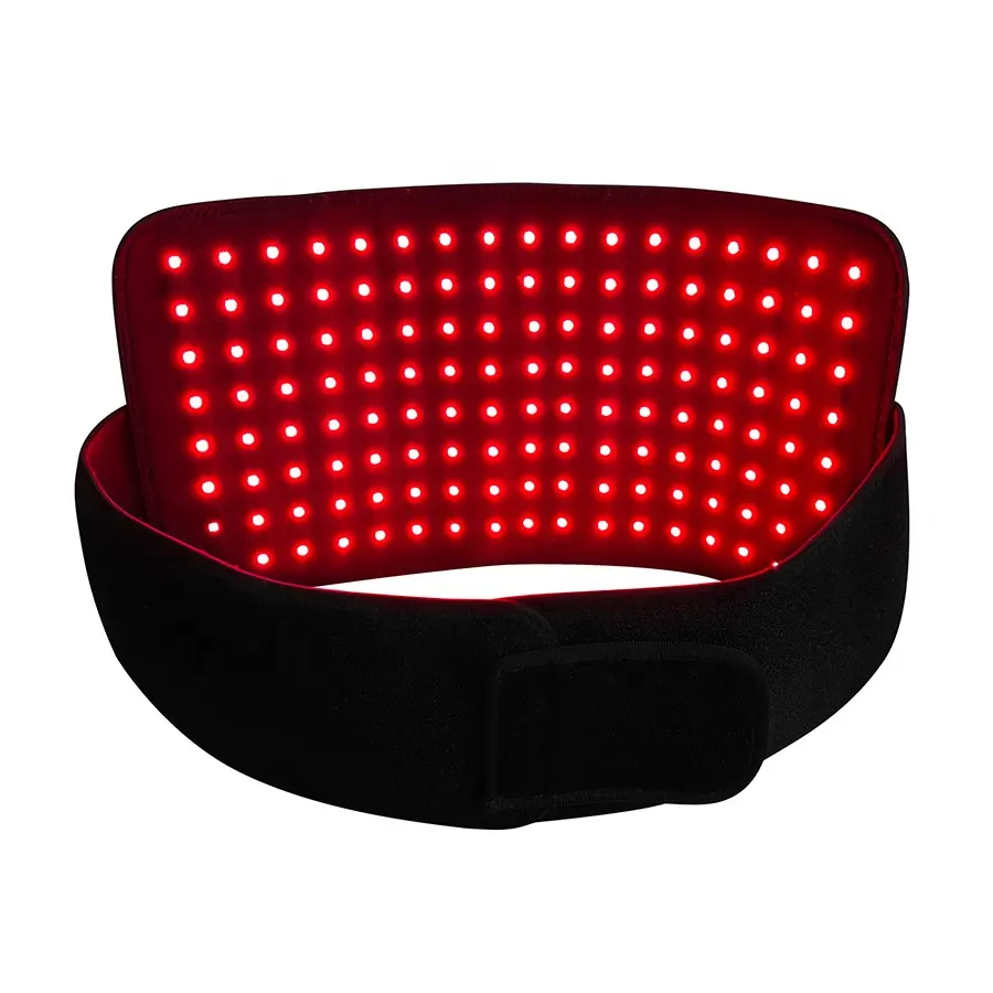 Portable led rechargeable red light therapy body wrap led therapy belt for dog and other animals' pain