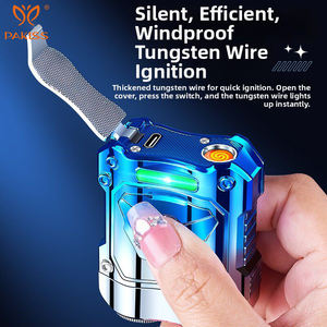 Rasoir électrique 2-en-1 PAKISS avec allumage à fil de tungstène, rasoir multifonction et briquet, indispensable pour les voyages pour hommes - Product Image 2