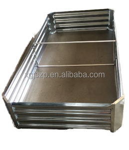 OEM & ODM Jumbo Size <span class=keywords><strong>in</strong></span> acciaio zincato <span class=keywords><strong>ferro</strong></span> letto da giardino rialzato scatola <span class=keywords><strong>fioriera</strong></span> per giardini all'aperto vasi di fiori e fioriere - Product Image 2