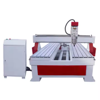 Routeur CNC à bois Siemens New 1325 4 axes avec arbre rotatif pour meubles, PVC, gravure de restaurant, doté d'un moteur à roulement, d'une pompe et d'un moteur
