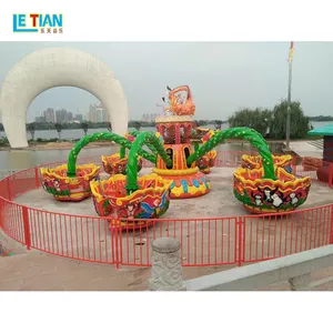 Kids theme park candy land rides outdoor other amusement park products octopus rides for sale