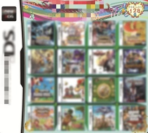 Cartucho de Juego <span class=keywords><strong>DS</strong></span> 23 en <span class=keywords><strong>1</strong></span>, 208 en <span class=keywords><strong>1</strong></span>, 520 en <span class=keywords><strong>1</strong></span>, Tarjeta de Consola de Videojuegos, Tarjeta de Compilación con Caja para Tarjeta de Juego NDS 3DS 2DS - Product Image 2