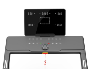 2025 Kstar Mới Cardio Đào Tạo Loopband Chạy LED Hiển Thị Tự Động Có Thể Gập Lại Máy Chạy Bộ Điện - Product Image 2