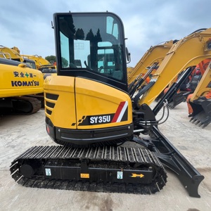 Compact Mini Pre-<b>owned</b> Excavator SANY 35U Great Condition 2024 <b>Model</b> Only 485 Hours for SANY - Product Image 2