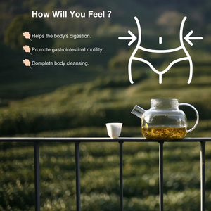 2023 nouveaux sachets de thé 20 jours d'approvisionnement bio <span class=keywords><strong>IASO</strong></span> Tea Flat Tummy Detox pour le ventre - Product Image 2