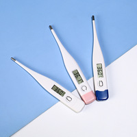 Protège-sondes jetables en plastique pour thermomètre électronique médical numérique, à pointe souple ou rigide, avec commutation double unité, pour usage domestique et enfantin