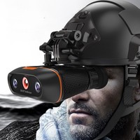 Nouvelle génération 2025, télescope numérique infrarouge à double tube à vision nocturne 3D à œil nu haute définition 4K, dispositif de vision nocturne VR 12x