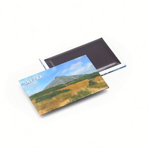 Hot Selling Custom Printing Refrigerator Tourist Scenery Photo Souvenir Customized Metal <b>Fridge</b> Magnets - Product Image 2