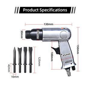Tùy Chỉnh 150Mm Khí Nén Công Cụ Thiết Lập Đầu Phẳng Búa Không Khí Xẻng Với Loại Bỏ Gỉ Tính NĂNG Đục Bộ Dụng Cụ - Product Image 4