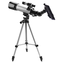 Astronomical Student Reflective Telescope F40070 Optical Instrument Monocular Equipped with a Telescopic Tripod Stand