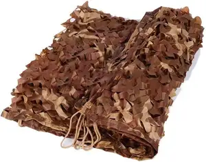 Weiteli Filet de camouflage ignifuge Filet de camouflage du désert pour la chasse Filet de camouflage multispectral à protection thermique