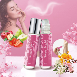 Logotipo personalizado Eau De Toilette <span class=keywords><strong>Perfume</strong></span> corporal Aceite esencial Roll-on Fresa Jazmín Dulce Floral Fruto Feromona Perfumes - Product Image 2