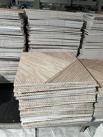 Panneaux acoustiques en bois à lattes, plusieurs styles, vente chaude, absorption acoustique, décoration intérieure, mur et plafond