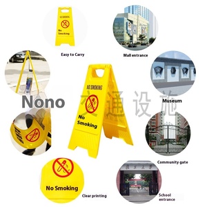 Señal <span class=keywords><strong>de</strong></span> estacionamiento engrosada <span class=keywords><strong>en</strong></span> forma <span class=keywords><strong>de</strong></span> A, No estacione, aviso cuadrado, señal <span class=keywords><strong>de</strong></span> tráfico <span class=keywords><strong>de</strong></span> cono <span class=keywords><strong>de</strong></span> carretera <span class=keywords><strong>de</strong></span> plástico, tenga cuidado con la señal <span class=keywords><strong>de</strong></span> tráfico resbaladiza - Product Image 4