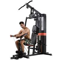 Equipo de Gimnasio Multifuncional para Entrenamiento de Fuerza, Conjunto de Ejercicio Físico Combinado para el Hogar, Estación Multifunción