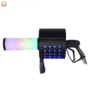 Color Paper LED CO2 Jet Gun With Manual Control Smog Maker Confetti Stage Effect For Wedding Stages Concerts DJ Nightclubs