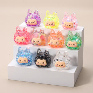 C & J Yanye Sac aveugle lumineux Clignotant Huile Quicksand <span class=keywords><strong>Kiki</strong></span> Acrylique Boîte mystérieuse DIY Ornements Mignon Crème Colle Résine Accessoires - Product Image 4