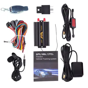 Motor stop auto gps tracker tk103 3g real time voertuig tracking met Android APP gps auto tracker