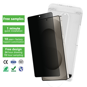 Premium 2.5D <span class=keywords><strong>Anti</strong></span>-<span class=keywords><strong>reflet</strong></span> <span class=keywords><strong>Anti</strong></span>-poussière <span class=keywords><strong>Anti</strong></span>-espion pour samsung Full Cover Protection de l'écran de confidentialité pour samsung S24 S25 + Ultra - Product Image 1