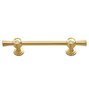 Tiradores de Gabinete en Forma de T y Perillas de un Solo Orificio en Acabado Oro Cepillado/Níquel Cepillado/Negro para Centros Comerciales, Hoteles, Supermercados y Apartamentos - Product Image 1