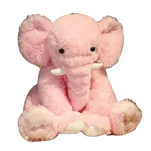 アマゾンベストセラー高品質の巨大な抱きしめる象のぬいぐるみピンクグレーイエローブルーカーキホワイトパープルブラウン8色ギフト