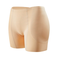 Pantalon taille haute pour femme en nylon polyamide fin avec coussinets de hanche amovibles, effet ventre plat, rehaussement des fesses, anti-transparence et conception sans couture