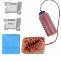 Kit de Entrenamiento con Simulador de Laceración de Muslo Modelo Anatómico y Maniquí para Sutura y Control de Hemorragias Producto de Ciencias Médicas