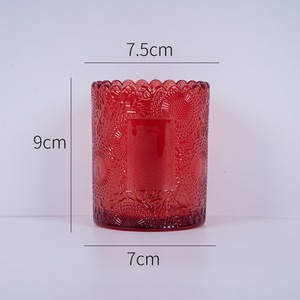 Contenedores de vidrio con logotipo personalizado para tarros de <span class=keywords><strong>velas</strong></span>, <span class=keywords><strong>velas</strong></span> perfumadas de lujo únicas al por mayor - Product Image 5