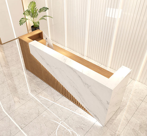 Muebles de Oficina Modernos, Mostrador de Recepción Personalizado para Tiendas de Ropa, Salones de Belleza, Escritorio de Recepción Especial, Duradero y Ecológico - Product Image 3