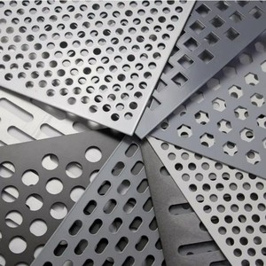 Tôle perforée en <span class=keywords><strong>aluminium</strong></span> 4x8 pieds, série 1000 3000, surface prélaquée, perforations carrées, triangulaires et irrégulières - Product Image 3