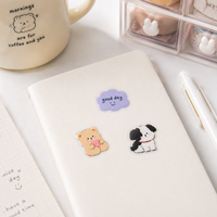 Individuelles Journal-Scrapbook Koreanisches Schreibwaren-Set Transparente Aufkleber Kawaii Niedliche Planer-Deko Klare PVC-Vinyl-Geschenkaufkleberbögen