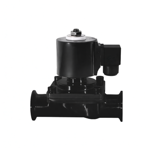 COVNA B2Bclearance Sale <b>Tri</b> <b>Clamp</b> Two Way Stainless Steel Food Grade Sanitary 1.5 Inch Water Solenoid Valve - Product Image 3