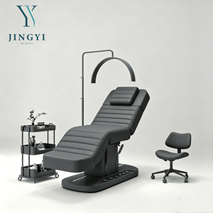 <span class=keywords><strong>Table</strong></span> <span class=keywords><strong>de</strong></span> <span class=keywords><strong>massage</strong></span> électrique pour salon, 3 moteurs, fauteuil <span class=keywords><strong>de</strong></span> beauté, lit esthétique pour spa des cils, lit <span class=keywords><strong>de</strong></span> luxe incurvé pour extensions <span class=keywords><strong>de</strong></span> cils en salon - Product Image 3