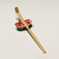 Vente en gros Nouveau design Motif pastèque Bol à matcha personnalisé Fouet à matcha Chasen Kit à matcha pour débutants