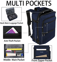 Mochila para Hombre de Negocios en Oferta, Impermeable, para Viajes, con Compartimento para Portátil de 15.6 Pulgadas y Puerto USB