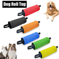 Bâton de dressage pour chien, jouet à mâcher résistant pour l'extérieur, pour le jeu de la corde, pour la dentition, en rouleau