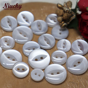 फैक्टरी पुरुषों के लिए मछली आंख पीलासेंट शर्ट बटन 9 मिमी-15 मिमी, 2 छेद - Product Image 2