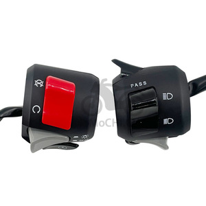 Interruptor de Motocicleta Motorola PCX160 de 22 mm, Control de Manillar para Encendido/Apagado, Faro, Luces de Emergencia, Bocina y Overtaking - Product Image 5