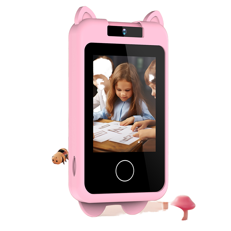 New Born Baby Cell Phone Toy For Learning And Play Early Education Telephone With Silicone Cover Music Lights For Over 6 Months Old Kids With Lanyard I2886978350