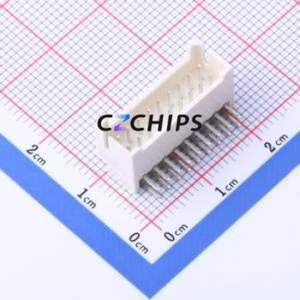 HC-PHB-2*9AW Wire-to-Board Pin Header Bent Lead Through Hole,P=2mm Connector 2x9P 2mm Right Angle Insert 18P - Product Image 1