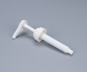 Unités de pompe doseuse blanches en plastique de 8ml en gros d'usine pour le filetage de bouteille de confiture, de miel et de ketchup 38/400/410 - Product Image 1