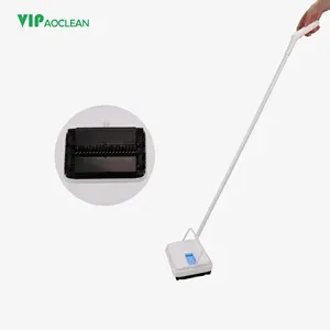 VIPaoclean تنظيف المنزل يدوي بفرشاة اسطوانية المكنسة السجادة