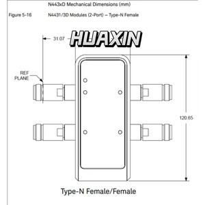 โมดูลปรับเทียบอิเล็กทรอนิกส์ RF Keysight N4432D (ECal), 300 กิโลเฮิรตซ์ ถึง 18 กิกะเฮิรตซ์, 4 พอร์ต - Product Image 5