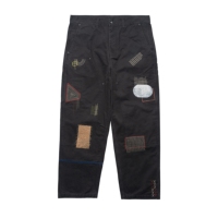 Celana Kargo Kanvas Pria Kasual Regular Fit Straight Pinggang Sedang Kancing Depan Bernapas Tahan Air Ringan 100% Katun