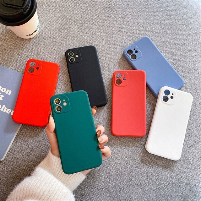 Lichicase Wholesale Discount Mobile Cover for Tecno Camon 50 Camon 50 Pro Solid Color Soft TPU Phone Case