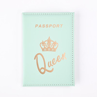 Logo personnalisé porte-passeport organisateur famille couverture voyage portefeuille passeports porte-sacs en gros pas cher passeport couverture