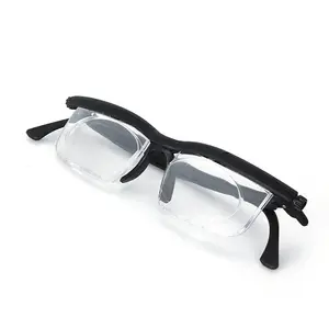 Hot selling HD adjustable presbyopic focusing glasses adjustable zoom reading glasses TR90